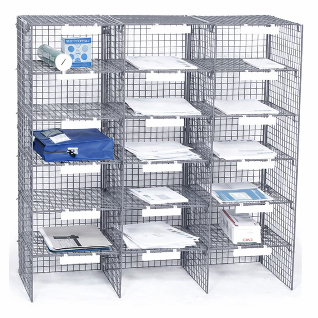 Wire Sorting System Metal Wire Shelving Units & Mail Sorter Cabinet | Val U Mail – val-u ...