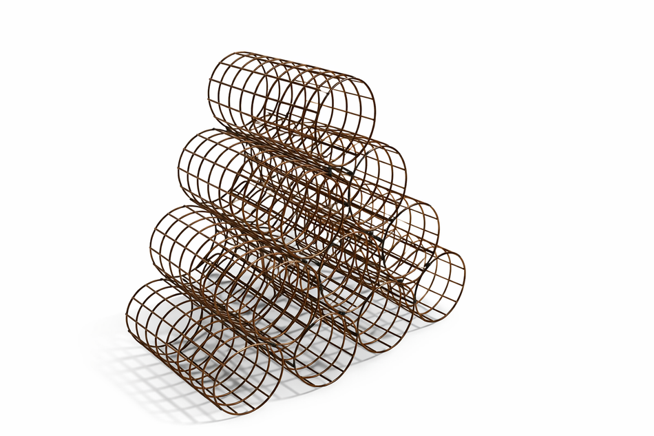 Rustic Style Wine Rack